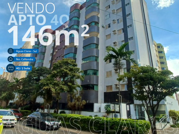 Apartamento Vazado, 4Q – 146m²