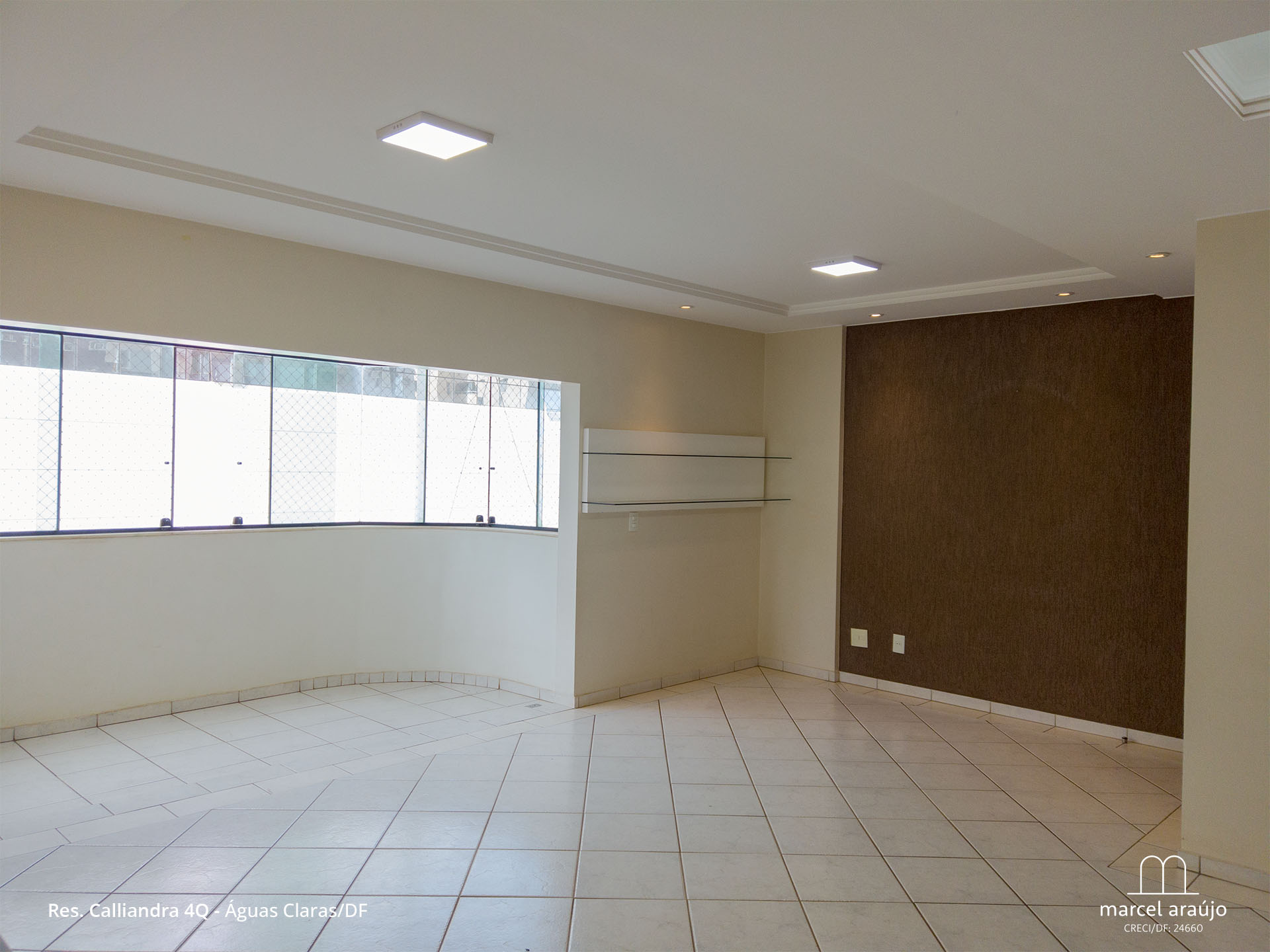 Apartamento Vazado, 4Q – 146m²