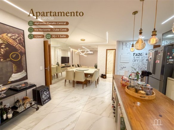 Apartamento Via Horizonte 3Q – Alto Padrão