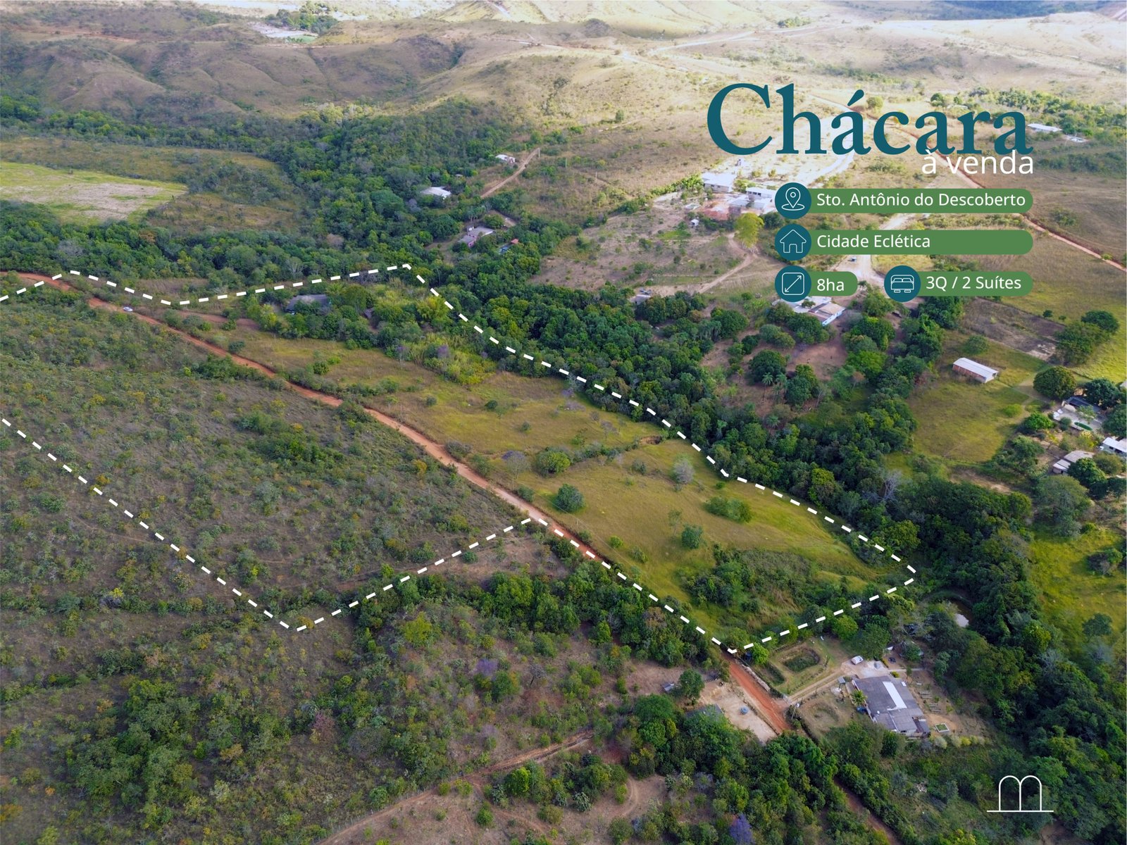 midias_Stododescoberto_Prancheta cópia 1.jpg Chácara com Casa, 3Q – 8ha